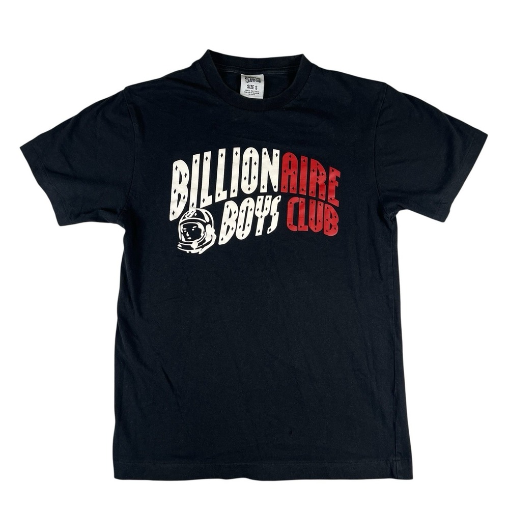 Billionaire Boys Club Astronaut Graphic T Shirt Black Double Sided Mens Small